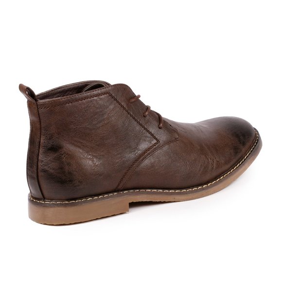 Velasca | Men's brown lace-up ankle boots with a Vibram sole Velasca | Men's brown lace-up ankle boots with a Vibram sole